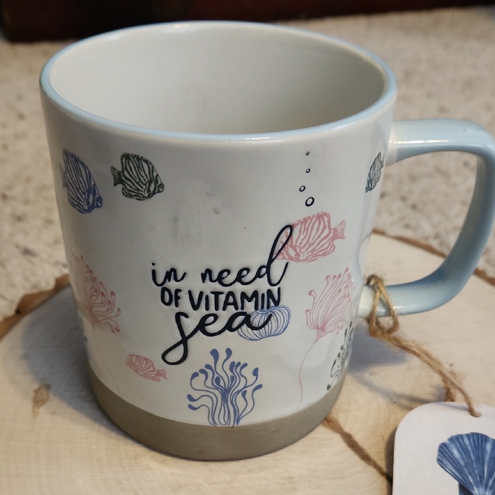 Coral Seas In Need Of Vitamin Sea Design Mug